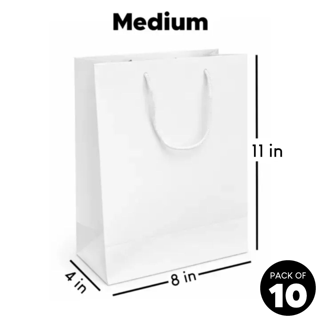 White Card Bags (Bleach Card)