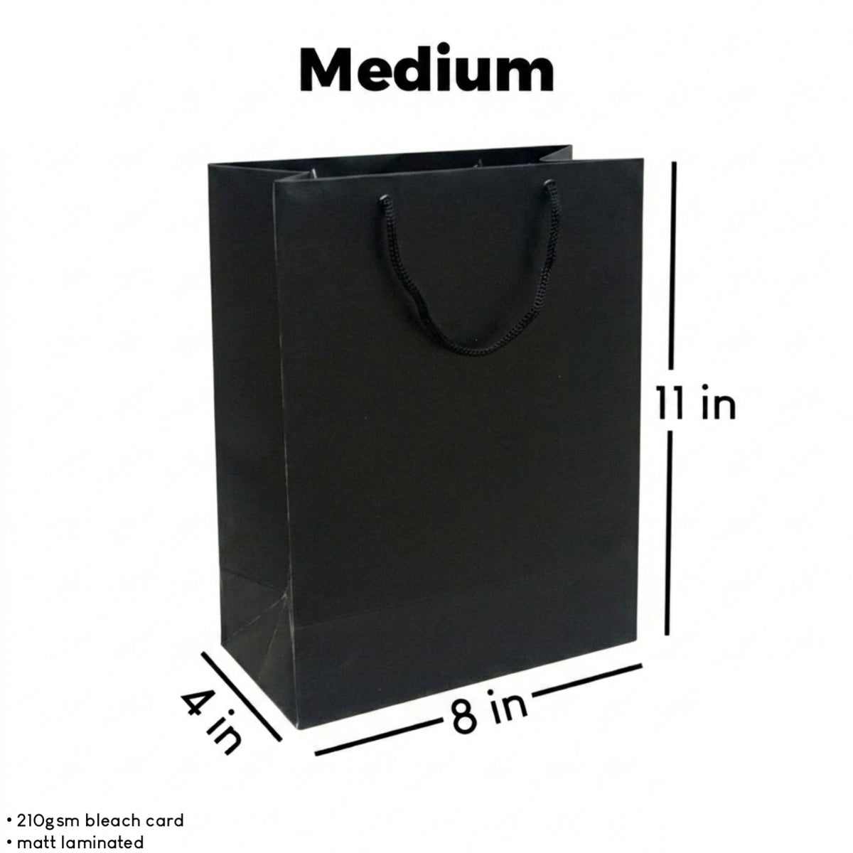 Black Card Bags