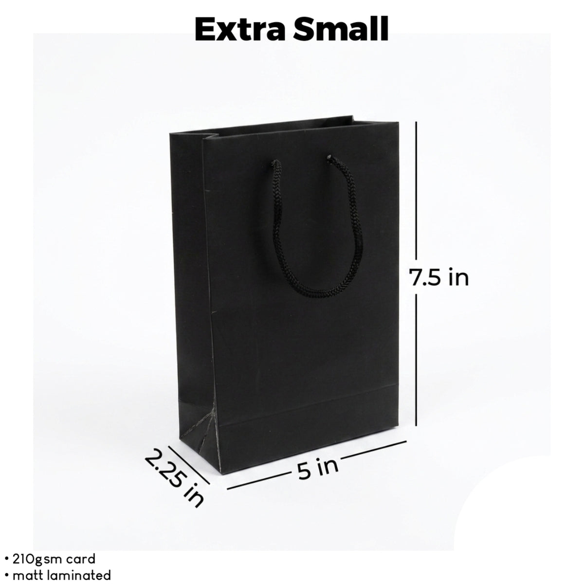 Black Card Bags